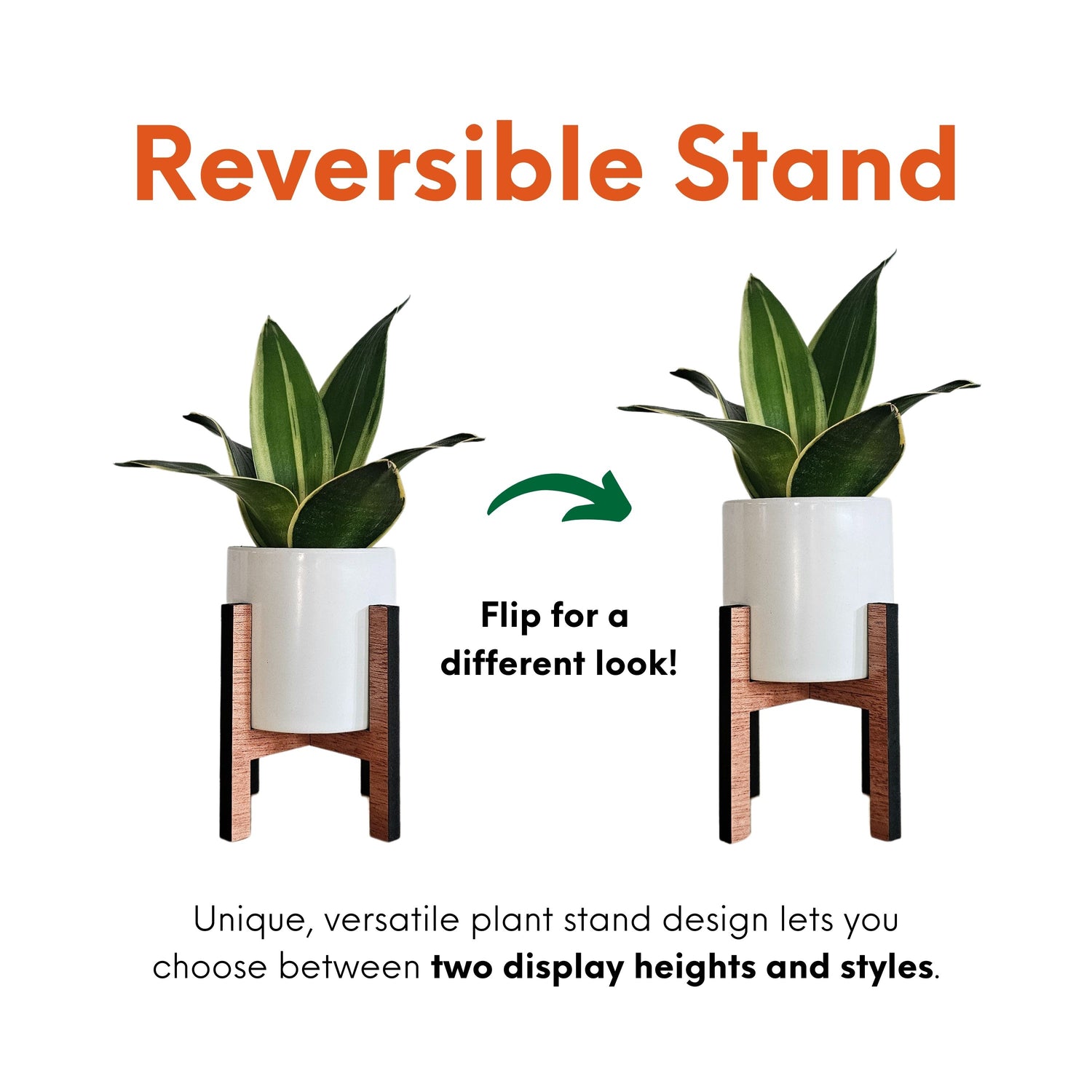 adjustable plant stand indoor Mini 2-Inch Wood Indoor Plant Stand & Pot