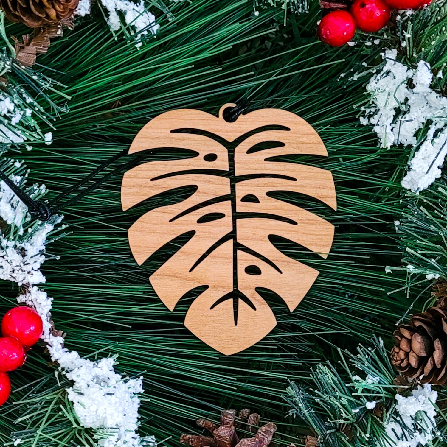 house plant ornaments Monstera Leaf Plant Ornament