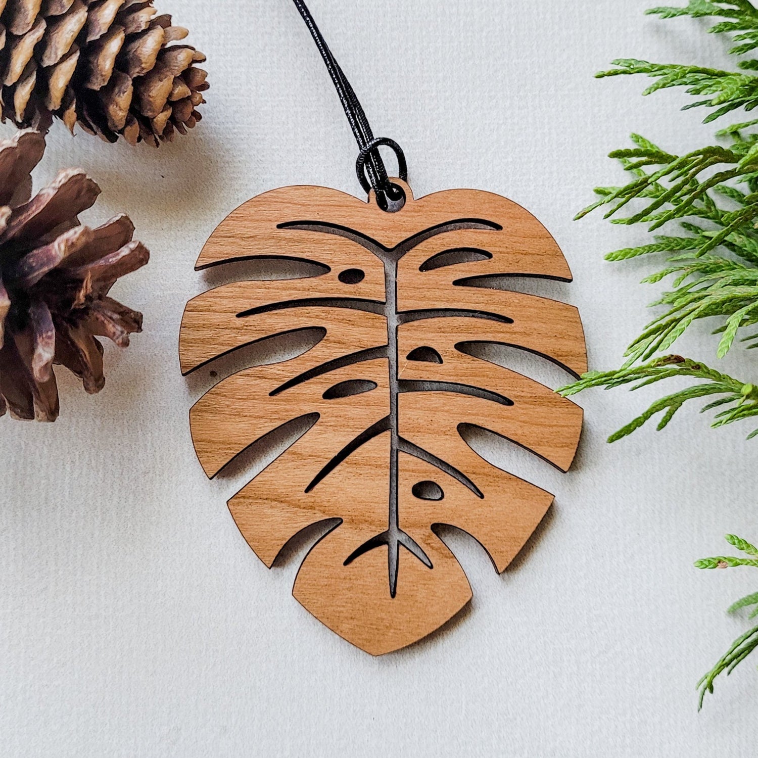 monstera ornament Monstera Leaf Plant Ornament
